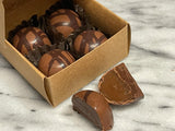 Sugar-Free Salted Caramel Domes