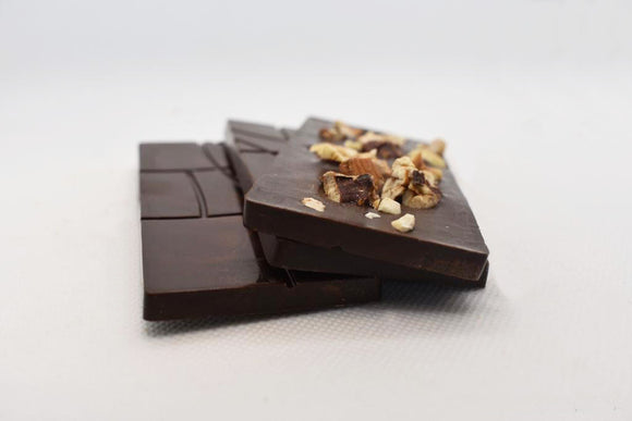 50% cocoa Dark Milk Chocolate - No Added Sugar, Low Carbs, Keto-Friendly